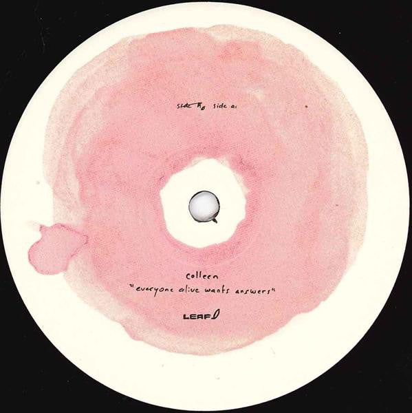 Colleen : Everyone Alive Wants Answers (LP, Album, Ltd)
