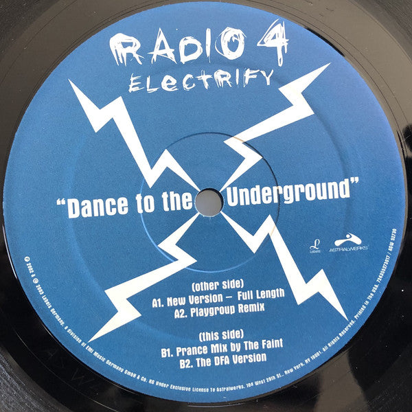 Radio 4 : Electrify (12", Maxi)