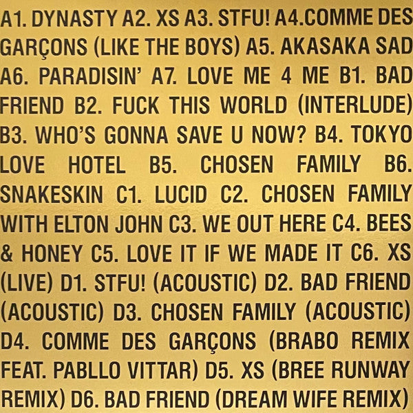 Rina Sawayama : Sawayama (2xLP, Album, Dlx, Ltd, Gol)