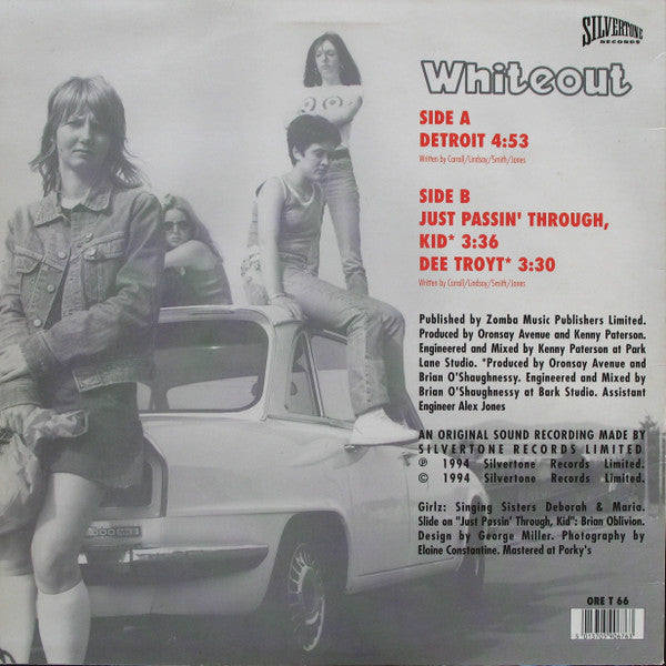 Whiteout (2) : Detroit (12")