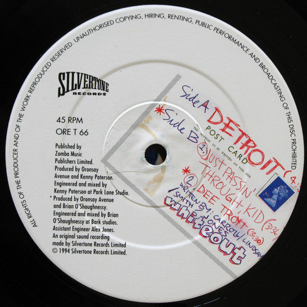 Whiteout (2) : Detroit (12")