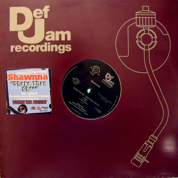 Shawnna : Shake That Sh** (12", Single, Promo)