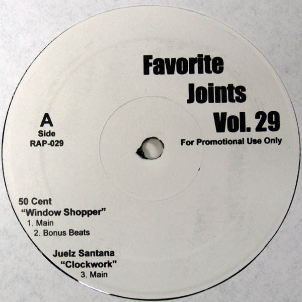 Various : Favorite Joints Vol. 29 (12", Promo)