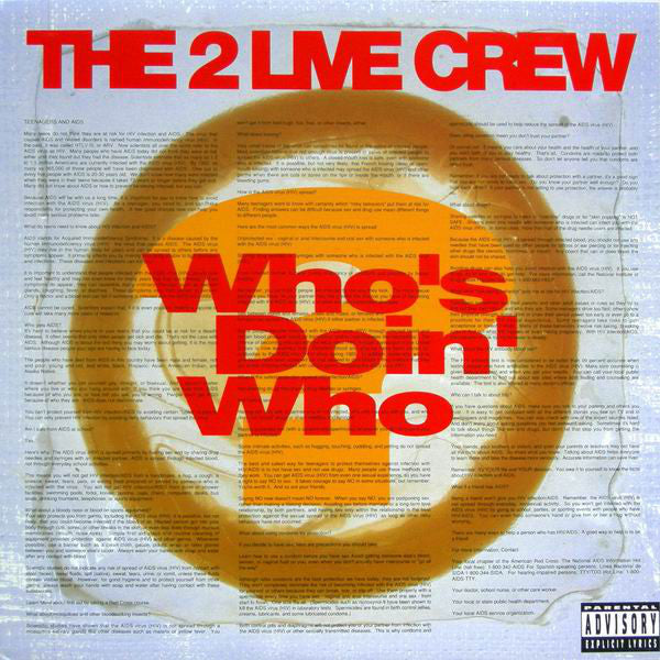 The 2 Live Crew : Who's Doin' Who / The Caper (12")