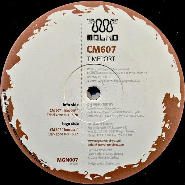 CM 607 : Timeport (12")
