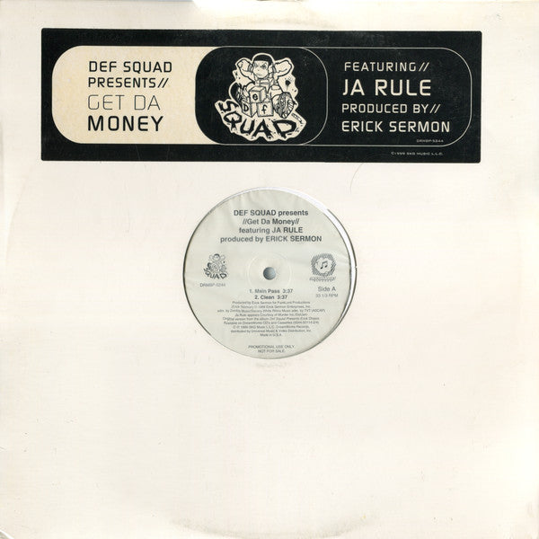 Def Squad : Get Da Money (12", Single, Promo)