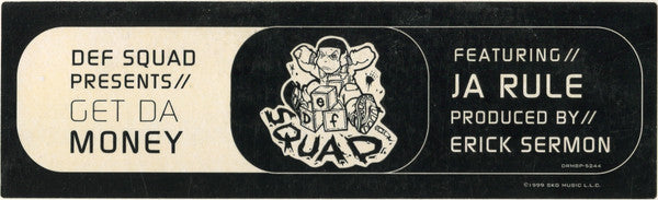 Def Squad : Get Da Money (12", Single, Promo)