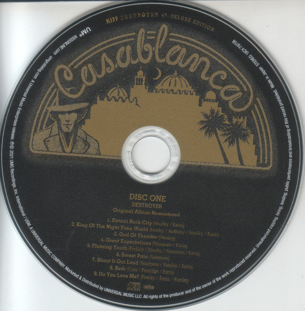 Kiss : Destroyer (2xCD, Album, RM, SHM)
