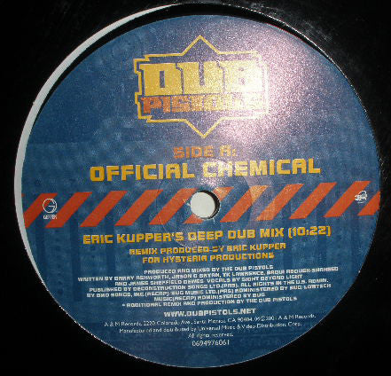 Dub Pistols : Official Chemical (12")