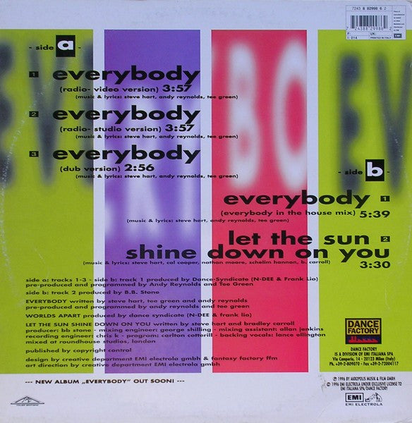 Worlds Apart : Everybody (12")