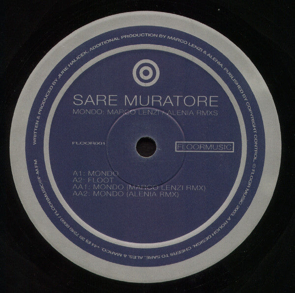 Sare Muratore : Mondo (12")