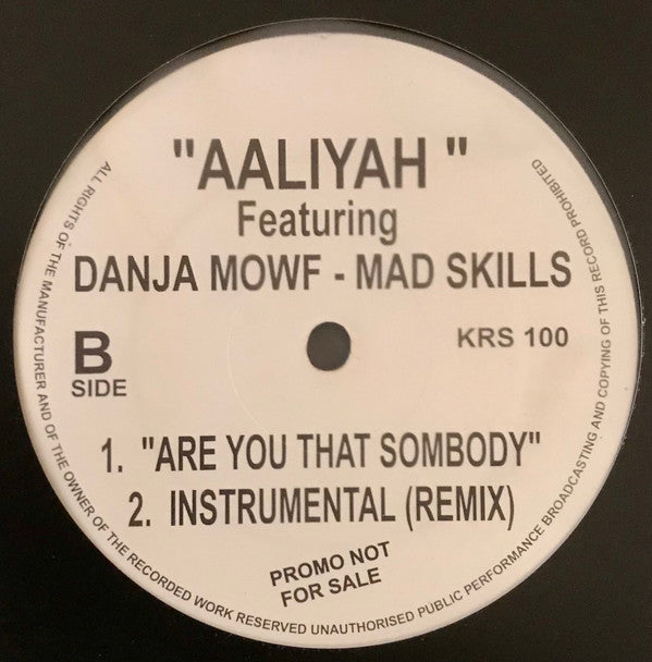 KRS-One / Aaliyah : 5 Boroughs / Are You That Somebody  (12", Promo, Unofficial)