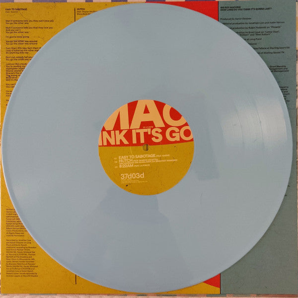 Big Red Machine (2) : How Long Do You Think It's Gonna Last? (2xLP, Album, Ltd, Blu)