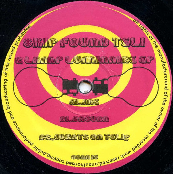Skip Found Teli : 2 Lamp Luminaire EP (12", EP)