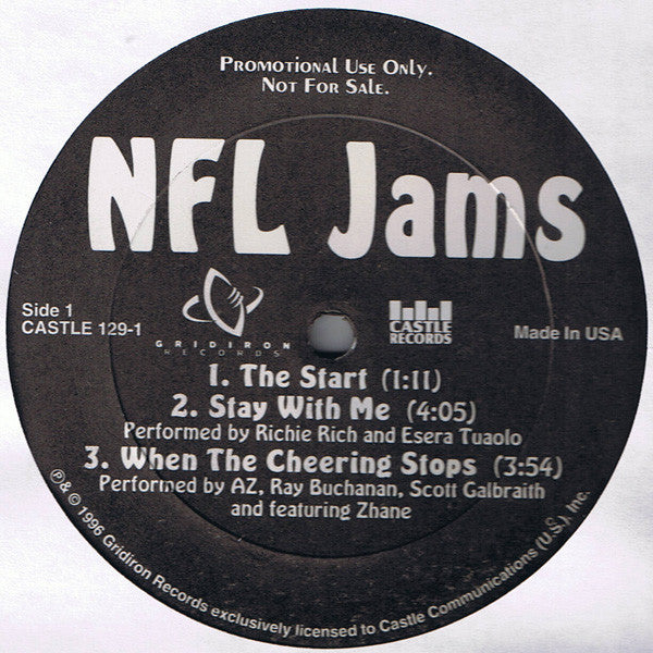 Various : NFL Jams (2xLP, Comp, Promo)