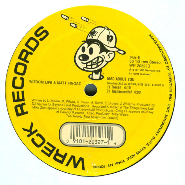 Wizdom Life & Matt Fingaz : Fruits Of Labor In The Sunshine (12")