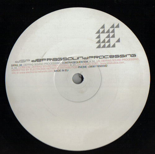 Defrag Sound Processing : Contrasequentem (12")