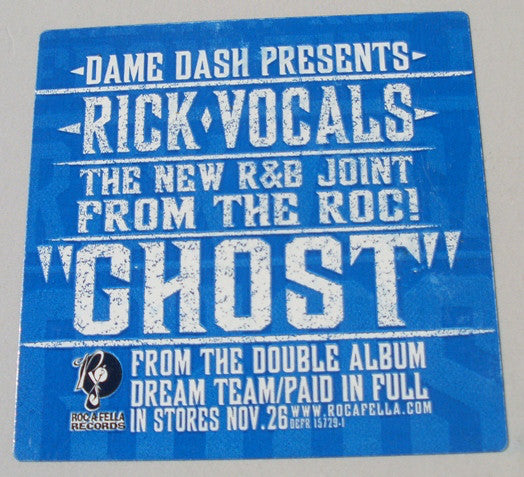 Rick Vocals : Ghost (12", Promo)