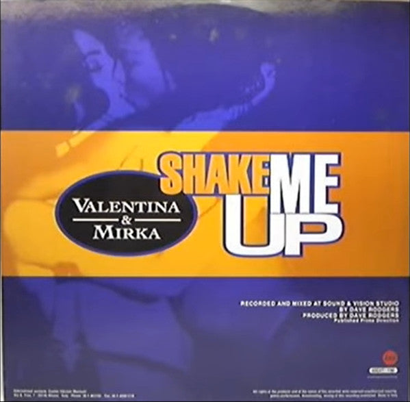 Valentina & Mirka : Shake Me Up (12")