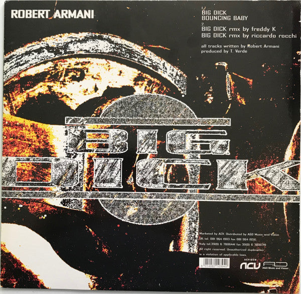 Robert Armani : Big Dick (12")