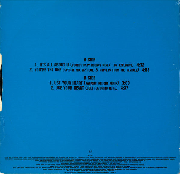SWV : It's All About U (12", Single, Ltd)