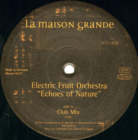 Electric Fruit Orchestra : Echoes Of Nature (12")
