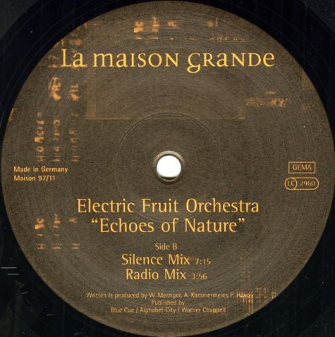 Electric Fruit Orchestra : Echoes Of Nature (12")