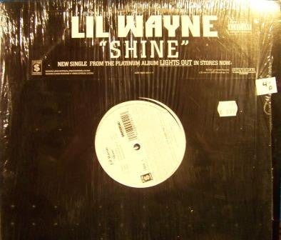 Lil Wayne : Shine (12", Promo)