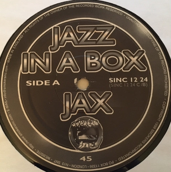 Jazz In A Box : Jazz Club EP (2x12")
