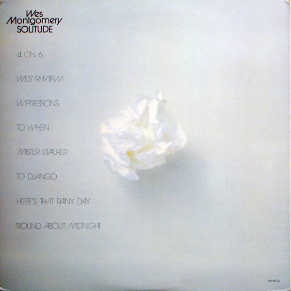 Wes Montgomery : Solitude (2xLP, Album, Mono, Ora)