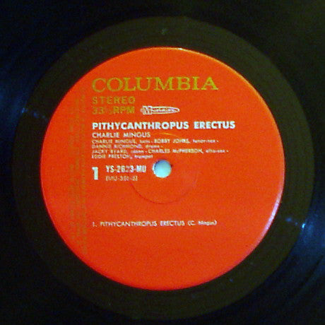 Charles Mingus : Pithycanthropus Erectus (LP, Album)