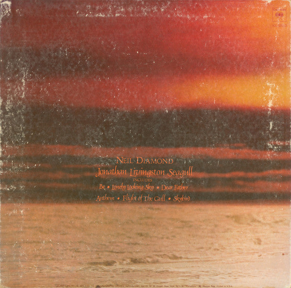 Neil Diamond : Jonathan Livingston Seagull (Original Motion Picture Sound Track) (LP, Album, Ter)