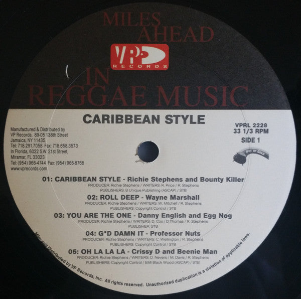Various : Caribbean Style (2xLP, Comp)