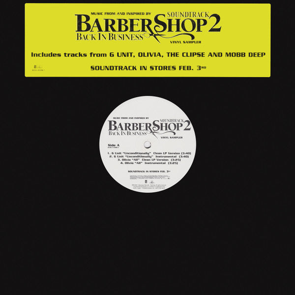 Various : Barbershop 2 (Soundtrack) Vinyl Sampler (12", Promo, Smplr)