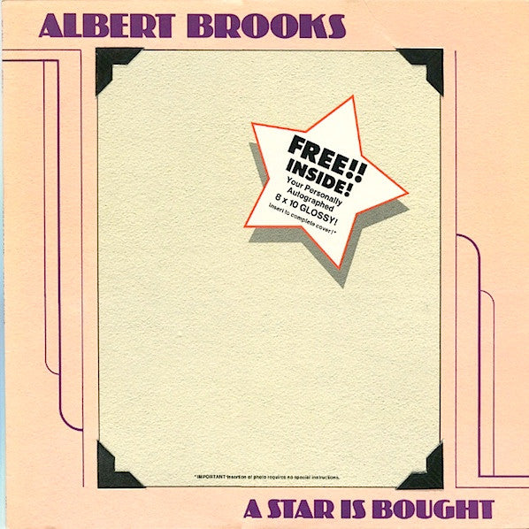 Albert Brooks : A Star Is Bought (LP, Album, San)