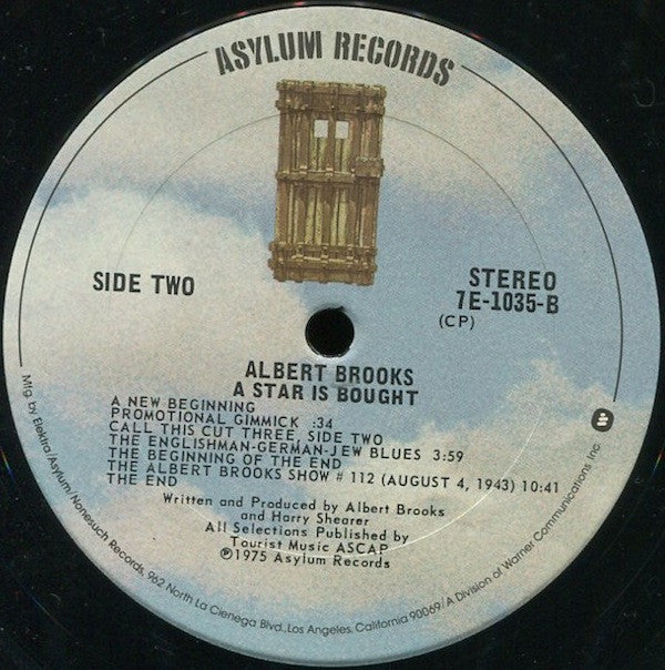 Albert Brooks : A Star Is Bought (LP, Album, San)
