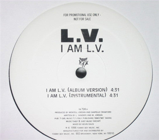LV : I Am L.V. (12", Promo)