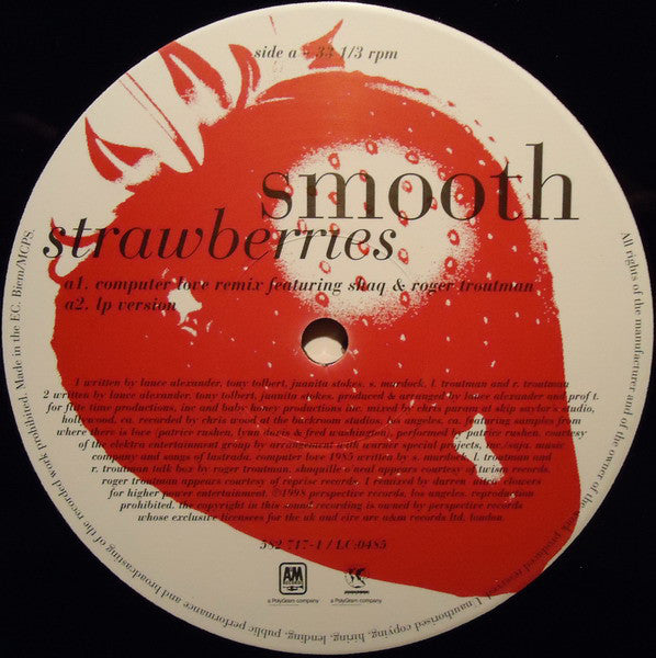 Smooth (4) : Strawberries (12")