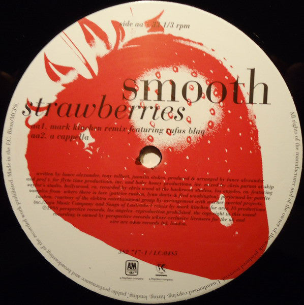 Smooth (4) : Strawberries (12")