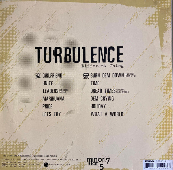 Turbulence (4) : Different Thing (LP, Album)