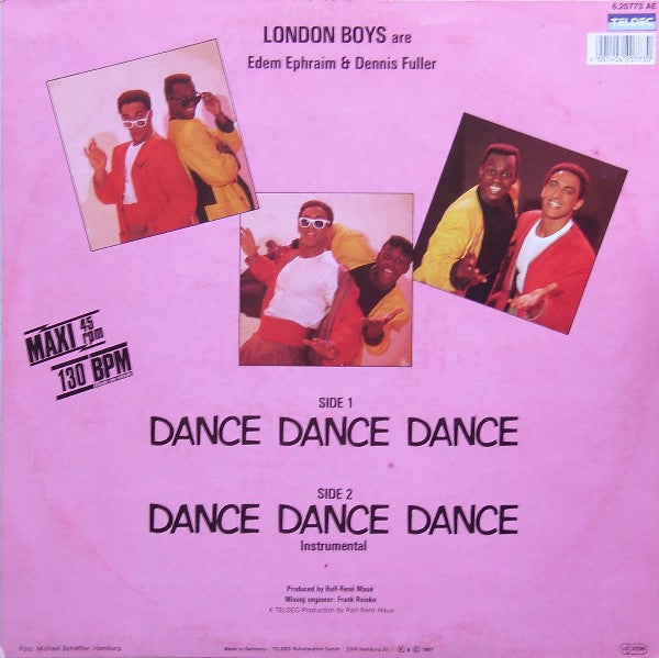 London Boys : Dance Dance Dance (12", Maxi)