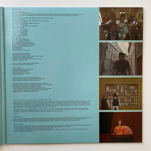 Alexandre Desplat : The French Dispatch (Original Soundtrack) (2xLP, Album, Comp)