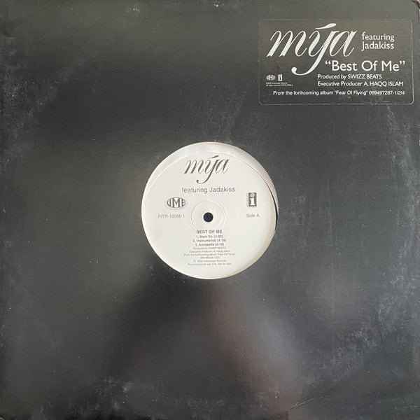 Mya Feat. Jadakiss : The Best Of Me (12", Promo)