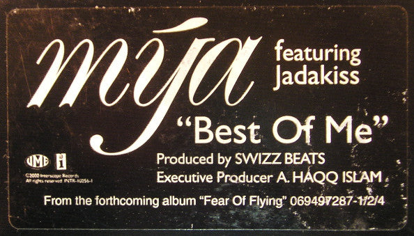 Mya Feat. Jadakiss : The Best Of Me (12", Promo)