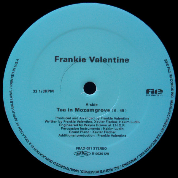 Frankie Valentine : 2 Flavoured Tracks (12")