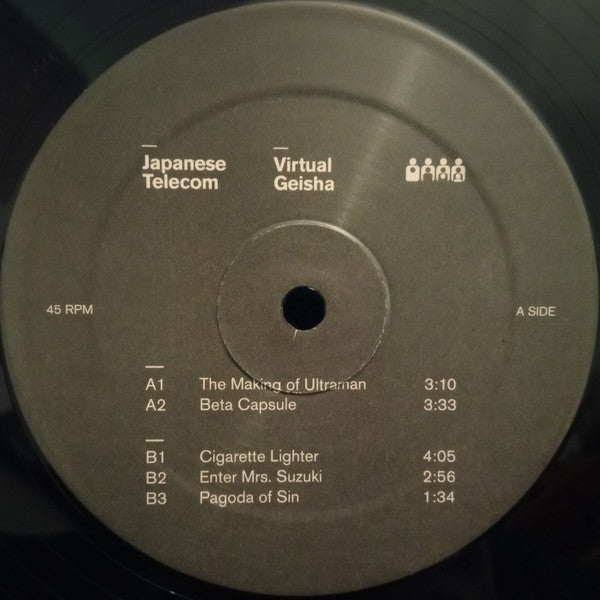 Japanese Telecom : Virtual Geisha (2x12", Album, RE, RM)