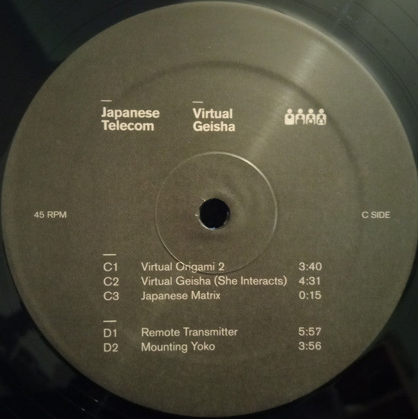 Japanese Telecom : Virtual Geisha (2x12", Album, RE, RM)
