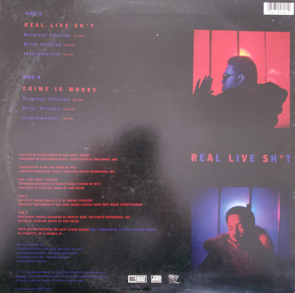 Real Live : Real Live Sh*t / Crime Is Money (12", SRC)