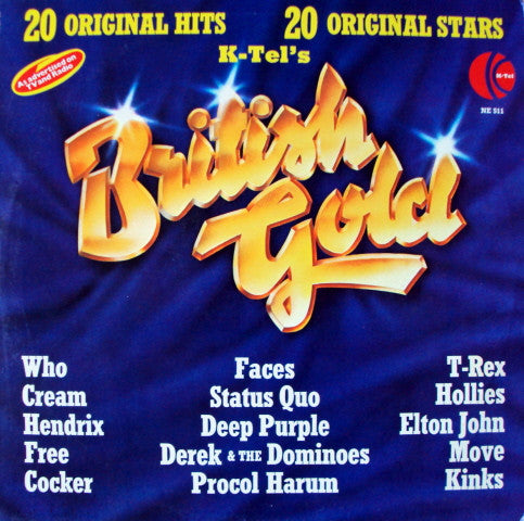 Various : British Gold (LP, Comp)
