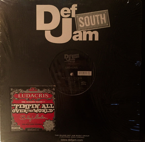 Ludacris : Pimpin' All Over The World (12")